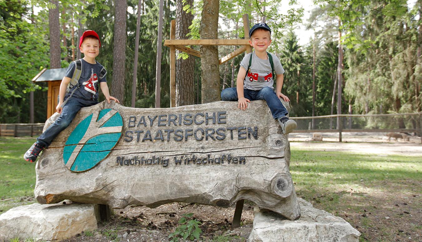 Eingang Wildgehege Hufeisen